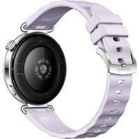 Huawei Watch GT 6 41 мм (серебристый, с сиреневым силиконовым ремешком, международная версия) Image #4