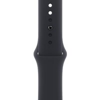 Apple Watch Series 9 41 мм (алюминиевый корпус, полуночный/полуночный, спортивный силиконовый ремешок M/L) Image #3