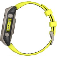 Garmin Fenix 8 Solar, Sapphire 47мм (титановый серый с желтым ремешком) Image #11