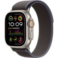 Apple Watch Ultra 2 LTE 49 мм (титановый корпус, титановый/черно-синий, нейлоновый ремешок размера S/M)