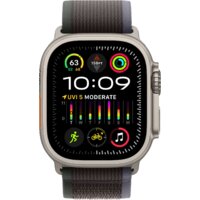 Apple Watch Ultra 2 LTE 49 мм (титановый корпус, титановый/черно-синий, нейлоновый ремешок размера S/M) Image #2