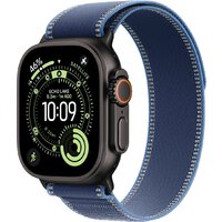 Apple Watch Ultra 3 LTE 49 мм (титановый корпус, черный/синий, нейлоновый ремешок размера M/L) Image #1