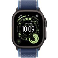 Apple Watch Ultra 3 LTE 49 мм (титановый корпус, черный/синий, нейлоновый ремешок размера M/L) Image #2