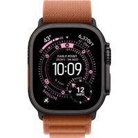 Apple Watch Ultra 3 LTE 49 мм (титановый корпус, черный/терракота, текстильный ремешок размера S) Image #2
