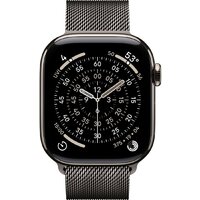 Apple Watch Series 11 LTE 42 мм (титановый корпус, природный/сланец, миланская петля) Image #2