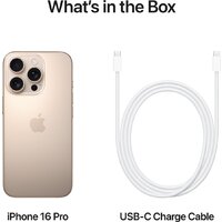 Apple iPhone 16 Pro Dual eSim 128GB (пустынный титан) Image #7